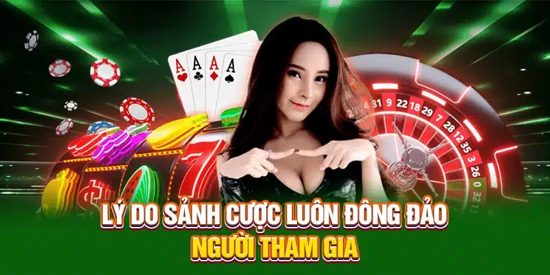 Lý do sảnh cược luôn đông đảo người tham gia